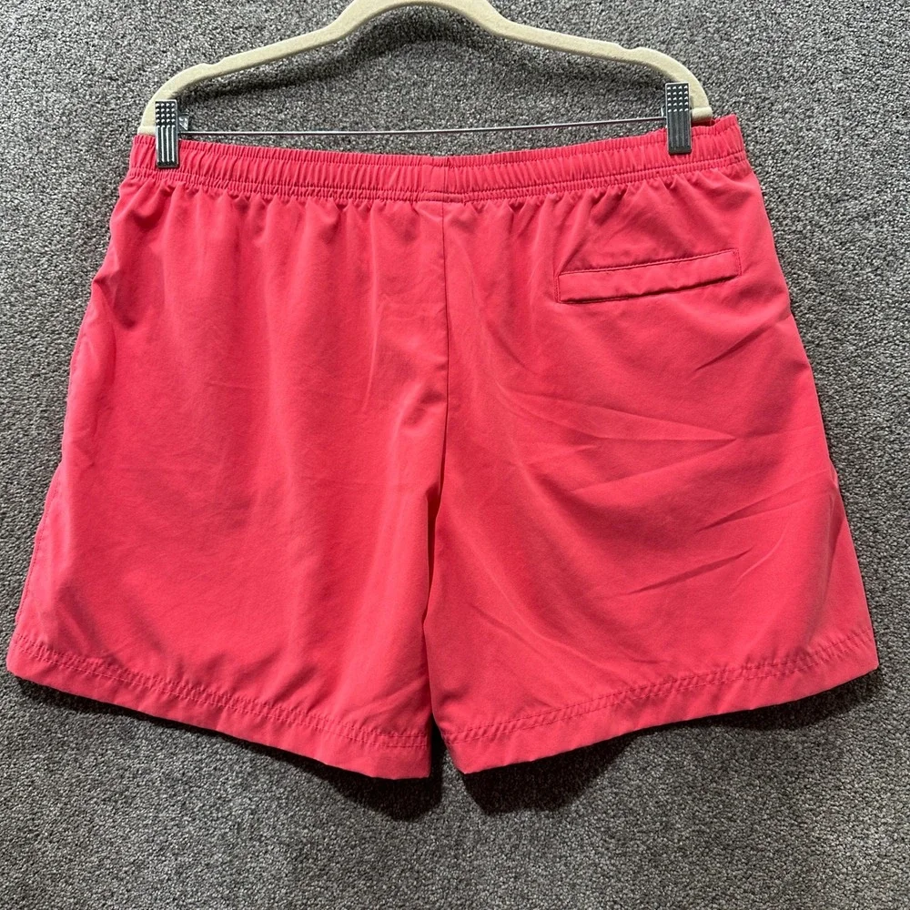Nike Womens XL Pink Athletic Running Shorts Elastic Drawstring Waist Sporty Gym